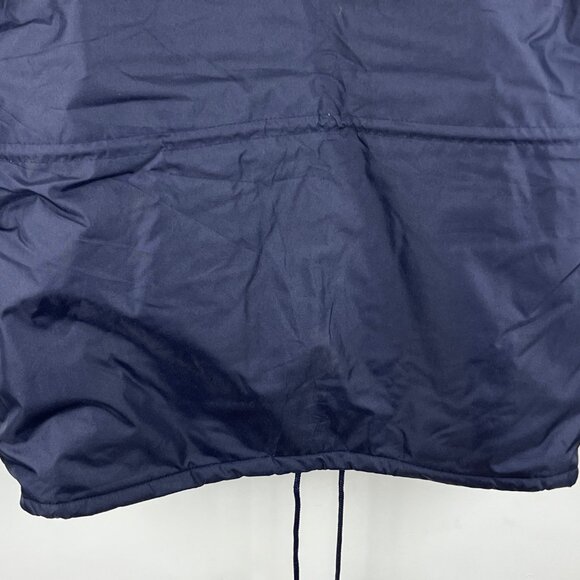 Benedict Safety Wear Parka Jacket Size M Blue Long Sleeve Hooded Zip Pockets - Picture 9 of 9